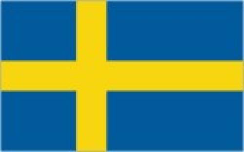Svenska flaggan dekal 145x90 mm