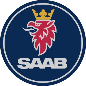 Saab logo färg
